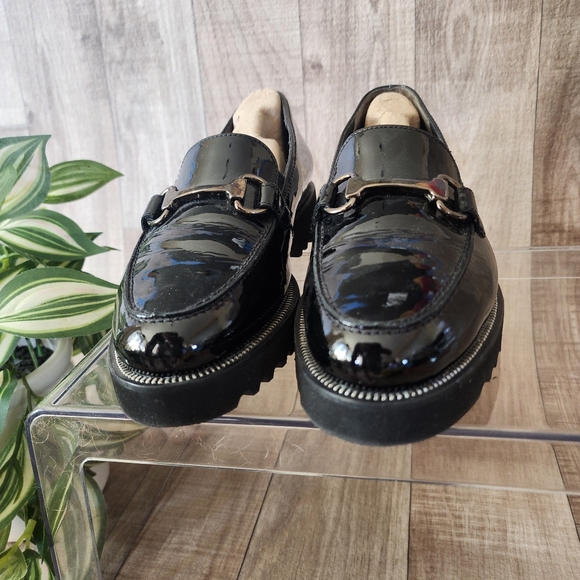 Paul Green Nandi Patent Leather Horsebit Loafers NWT Size US 6.5 - Picture 7 of 16